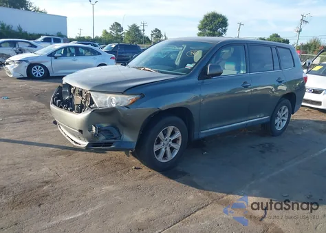 2012 Toyota Highlander from USA, damaged, VIN 5TDZA3EH2CS022121